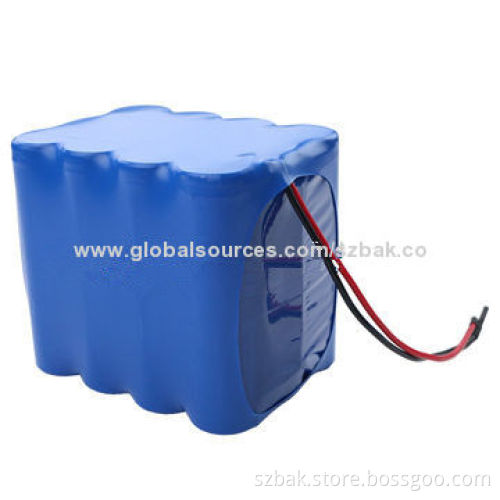 11.1V 8,000mAh Li-ion Battery Pack, 186503S4P 6.0-12V Operating Voltage Range